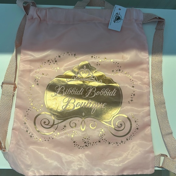 Pink drawstring bag - Picture 1 of 2